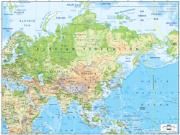 Asia <br /> Physical <br /> Wall Map Map
