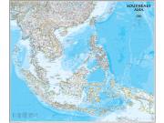 Southeastern Asia <br /> Wall Map Map