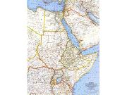 Africa 1963 <br /> Wall Map Map