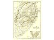 Africa's Seat of War 1899 <br /> Wall Map Map