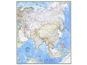 Asia 1971 <br /> Wall Map Map