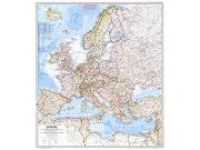 Europe 1969 <br /> Wall Map Map