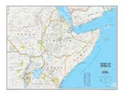 Horn of Africa<br /> Wall Map Map