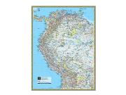 Northwestern South America <br /> Wall Map Map
