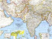 Southeast Asia 1963 <br /> Wall Map Map