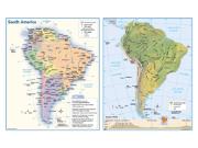 South America <br /> Wall Map Map