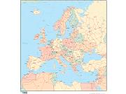 Europe <br /> Wall Map Map