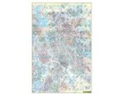 Dallas, TX Wall Map
