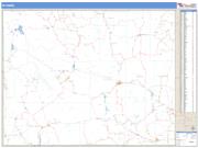 Wyoming <br /> Wall Map <br /> Zip Code <br /> Basic Style 2024 Map