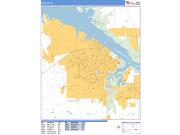 Decatur <br /> Wall Map <br /> Basic Style 2024 Map
