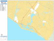 Newport Beach <br /> Wall Map <br /> Basic Style 2024 Map