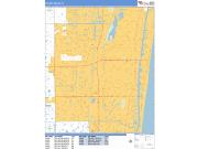 Delray Beach <br /> Wall Map <br /> Basic Style 2024 Map