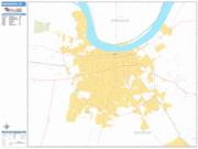 Owensboro <br /> Wall Map <br /> Basic Style 2024 Map