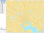 Baltimore <br /> Wall Map <br /> Basic Style 2024 Map