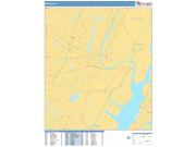 Newark <br /> Wall Map <br /> Basic Style 2024 Map