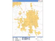 Murfreesboro <br /> Wall Map <br /> Basic Style 2024 Map