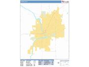 Janesville <br /> Wall Map <br /> Basic Style 2024 Map