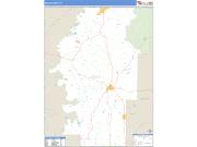 Hale County, AL <br /> Wall Map <br /> Zip Code <br /> Basic Style 2024 Map