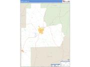 Perry County, AL <br /> Wall Map <br /> Zip Code <br /> Basic Style 2024 Map