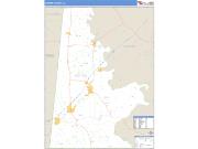 Sumter County, AL <br /> Wall Map <br /> Zip Code <br /> Basic Style 2024 Map