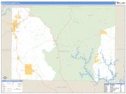 Winston County, AL <br /> Wall Map <br /> Zip Code <br /> Basic Style 2024 Map