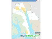 Haines County, AK <br /> Wall Map <br /> Zip Code <br /> Basic Style 2024 Map