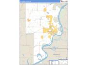 Crittenden County, AR <br /> Wall Map <br /> Zip Code <br /> Basic Style 2024 Map