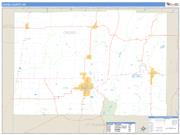 Cross County, AR <br /> Wall Map <br /> Zip Code <br /> Basic Style 2024 Map