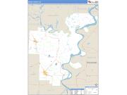 Desha County, AR <br /> Wall Map <br /> Zip Code <br /> Basic Style 2024 Map