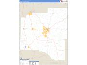 Grant County, AR <br /> Wall Map <br /> Zip Code <br /> Basic Style 2024 Map