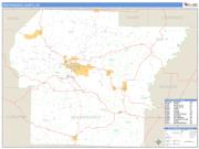 Independence County, AR <br /> Wall Map <br /> Zip Code <br /> Basic Style 2024 Map