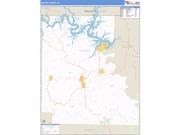Marion County, AR <br /> Wall Map <br /> Zip Code <br /> Basic Style 2024 Map