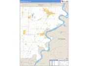 Mississippi County, AR <br /> Wall Map <br /> Zip Code <br /> Basic Style 2024 Map