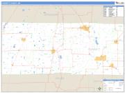 Poinsett County, AR <br /> Wall Map <br /> Zip Code <br /> Basic Style 2024 Map