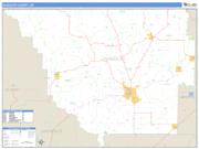 Randolph County, AR <br /> Wall Map <br /> Zip Code <br /> Basic Style 2024 Map