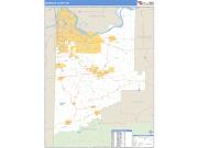 Sebastian County, AR <br /> Wall Map <br /> Zip Code <br /> Basic Style 2024 Map