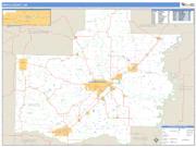 White County, AR <br /> Wall Map <br /> Zip Code <br /> Basic Style 2024 Map