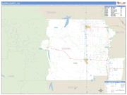 Glenn County, CA <br /> Wall Map <br /> Zip Code <br /> Basic Style 2024 Map