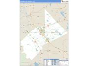 Stanislaus County, CA <br /> Wall Map <br /> Zip Code <br /> Basic Style 2024 Map