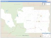 Conejos County, CO <br /> Wall Map <br /> Zip Code <br /> Basic Style 2024 Map