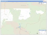 Dolores County, CO <br /> Wall Map <br /> Zip Code <br /> Basic Style 2024 Map