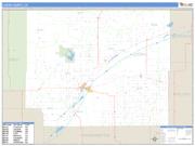 Logan County, CO <br /> Wall Map <br /> Zip Code <br /> Basic Style 2024 Map