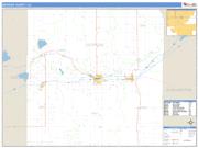 Morgan County, CO <br /> Wall Map <br /> Zip Code <br /> Basic Style 2024 Map
