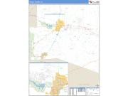 Pueblo County, CO <br /> Wall Map <br /> Zip Code <br /> Basic Style 2024 Map