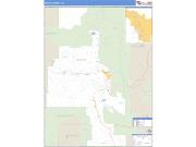 Routt County, CO <br /> Wall Map <br /> Zip Code <br /> Basic Style 2024 Map