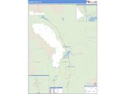 Summit County, CO <br /> Wall Map <br /> Zip Code <br /> Basic Style 2024 Map