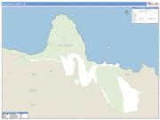 Kalawao County, HI <br /> Wall Map <br /> Zip Code <br /> Basic Style 2024 Map