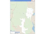 Adams County, ID <br /> Wall Map <br /> Zip Code <br /> Basic Style 2024 Map