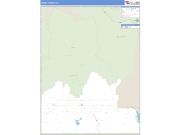 Camas County, ID <br /> Wall Map <br /> Zip Code <br /> Basic Style 2024 Map