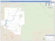 Clearwater County, ID <br /> Wall Map <br /> Zip Code <br /> Basic Style 2024 Map